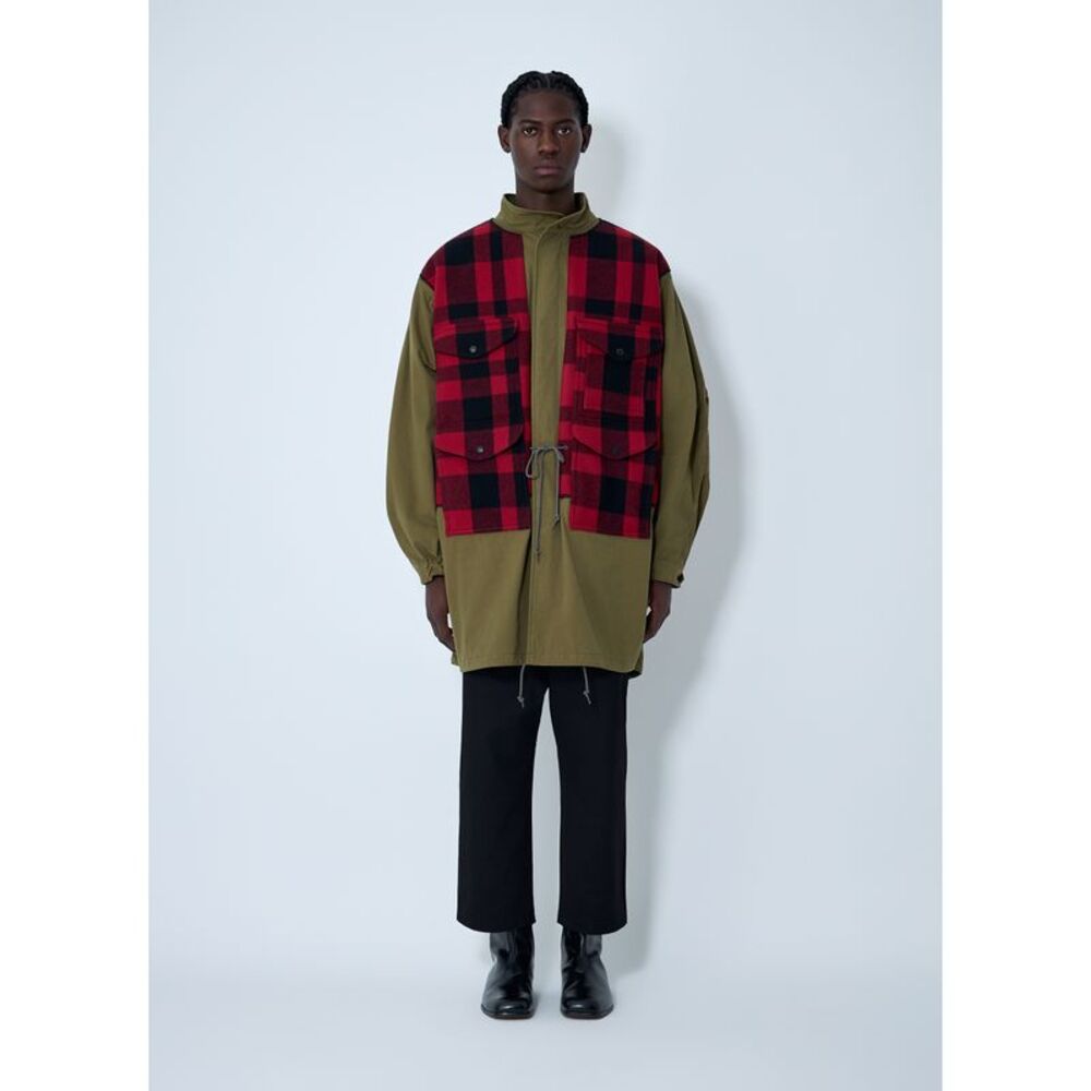 Junya Watanabe Men Check Coat